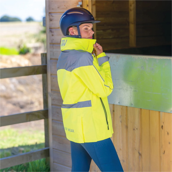 Woof Wear Dames All Season Rijjacket WA0022-VZYE - Hi Viz Gele